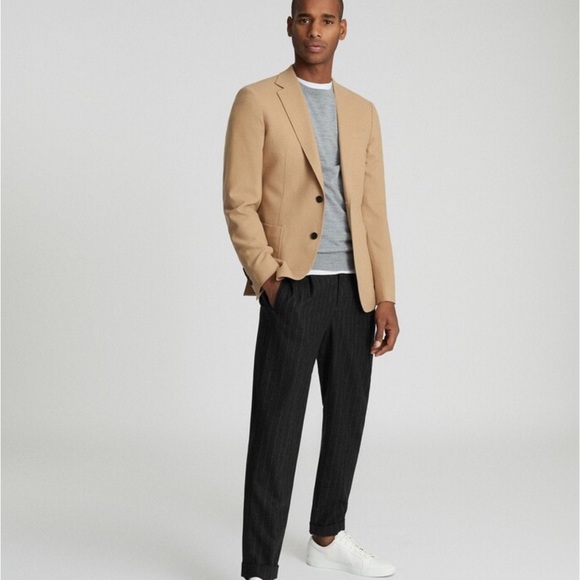 Reiss Brushed Wool Blazer - Picture 2 of 6